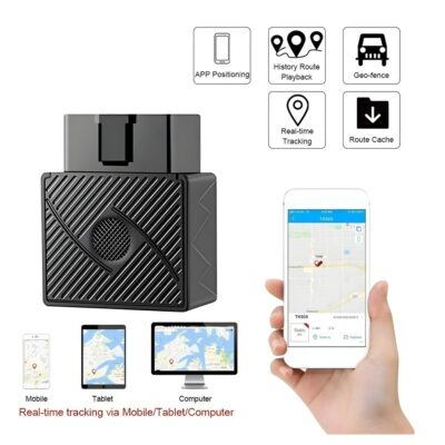 Rastreador GPS OBD2 para Autos – Sin Instalación ni Mensualidades – Localización en Tiempo Real