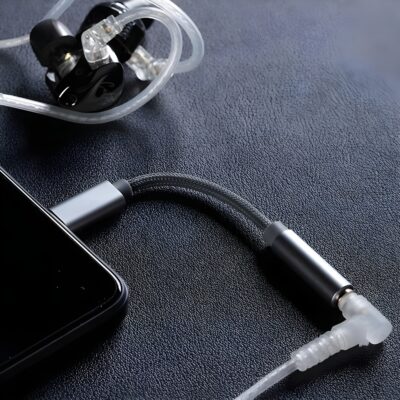 Amplificador de Sonido Mini Planta para Celulares – DAC HiFi USB C a Aux - Mejora Sonido