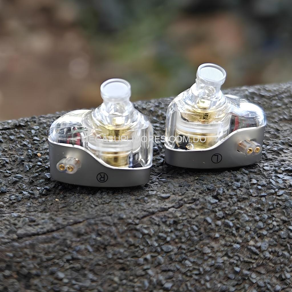 Audífonos KZ Castor HiFi Harman – Monitores In-Ear de Alta Fidelidad - 16 Audífonos en 1