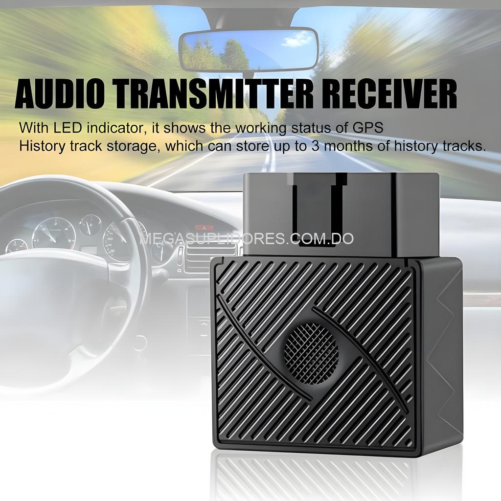 Rastreador GPS OBD2 para Autos – Sin Instalación ni Mensualidades – Localización en Tiempo Real