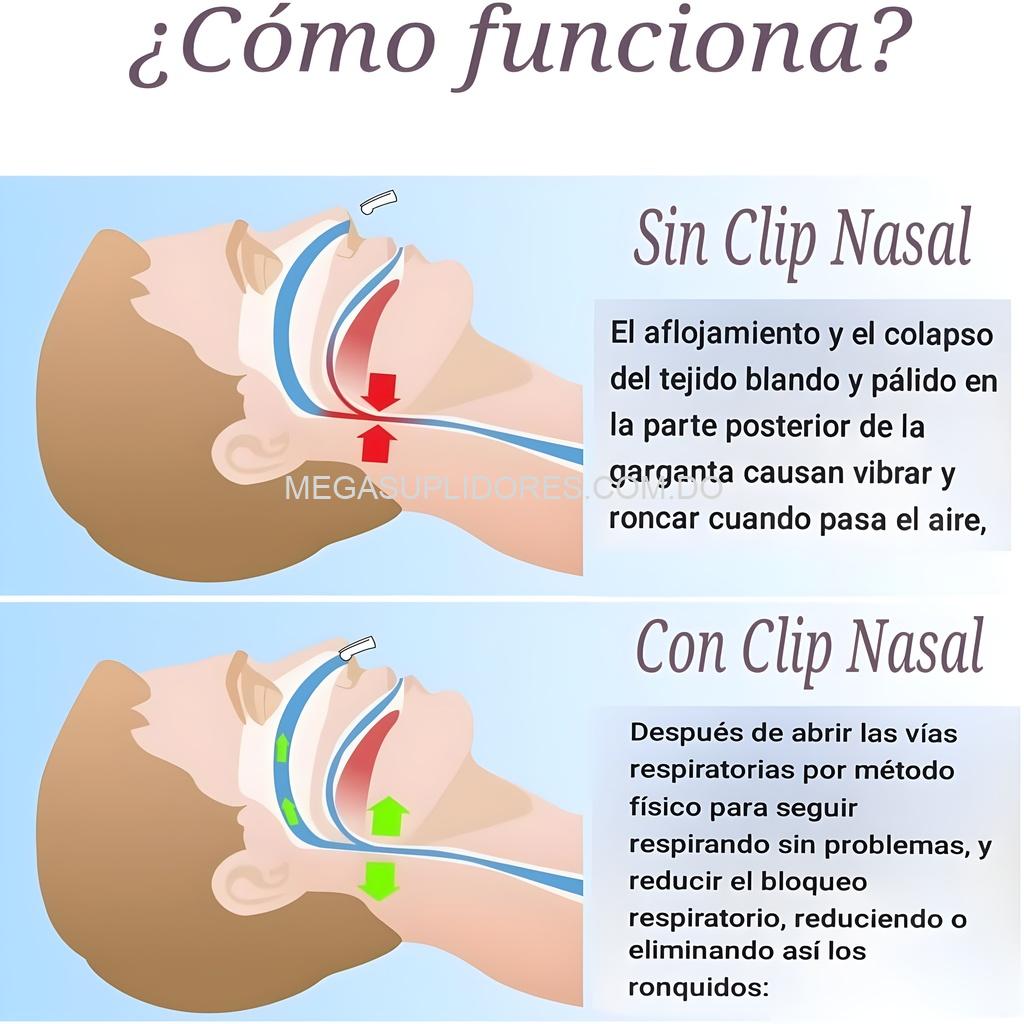 Clip Nasal Antironquidos – Ayuda para no Roncar y Dormir Mejor