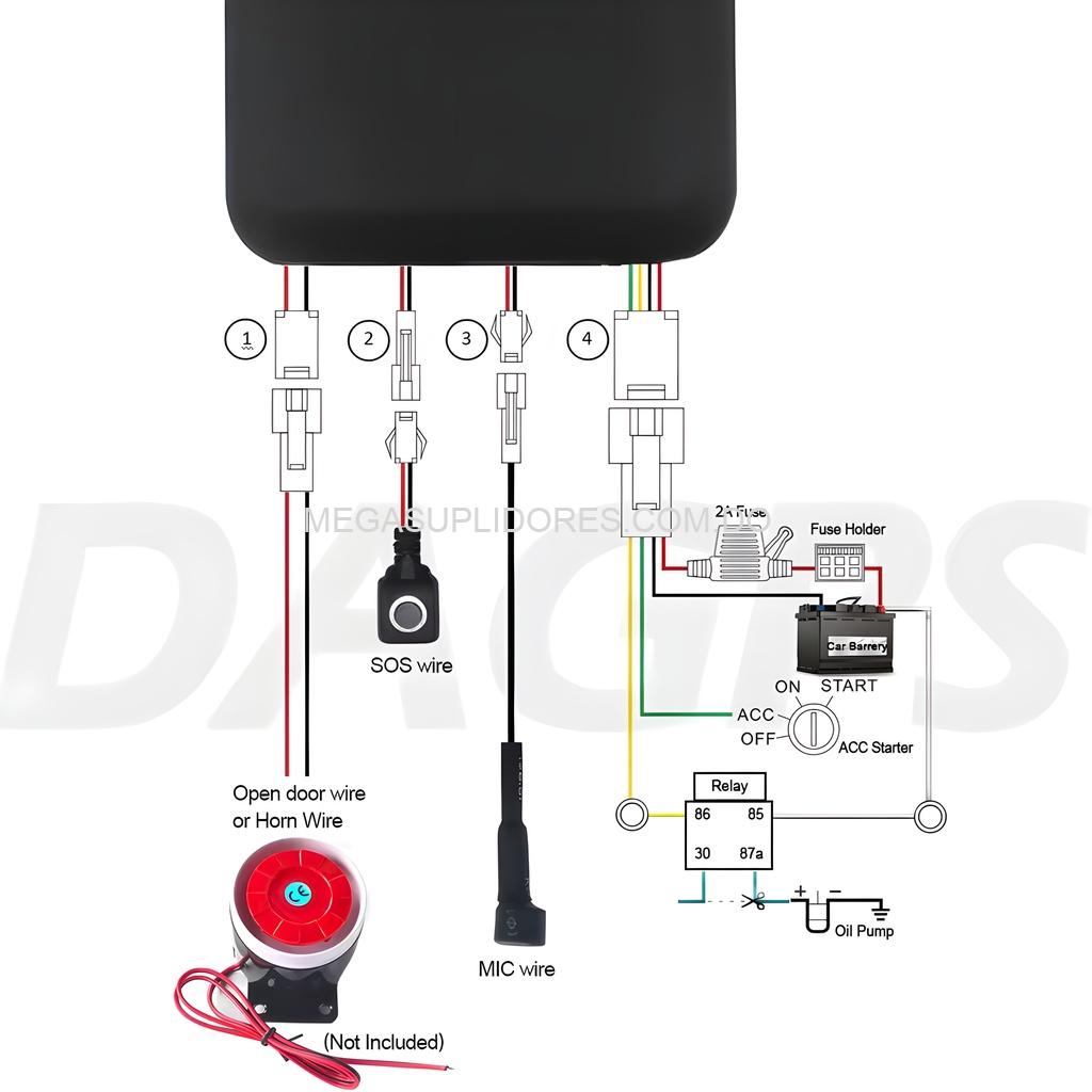 Rastreador GPS con Micrófono y Apagado Remoto – Rastrea y Escucha desde el Teléfono