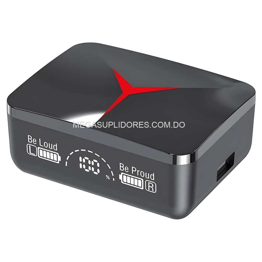 Audífonos Bluetooth – Touch, Caja de Carga con Pantalla LED y Sonido Potente