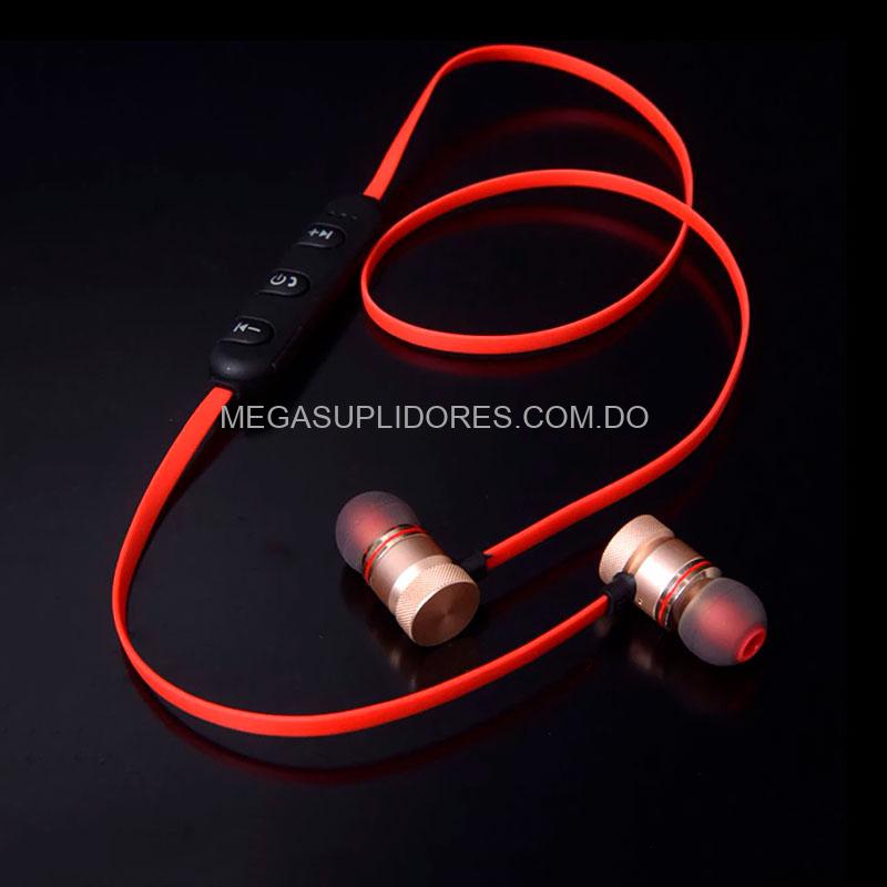 Audífonos Bluetooth Magnéticos con Micrófono | Manos Libres A Prueba de Sudor