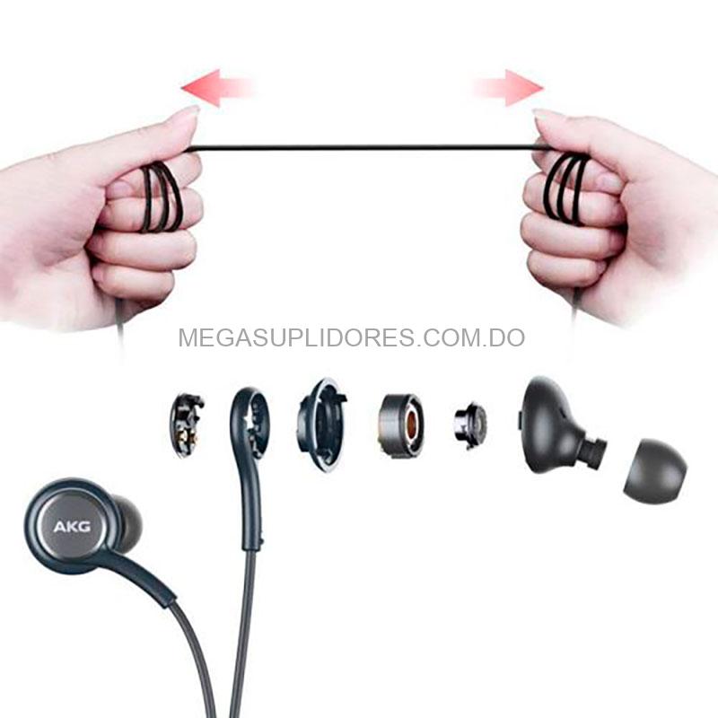 Audífonos AKG con Cable de Tela Trenzado | Auriculares Alta Resistencia
