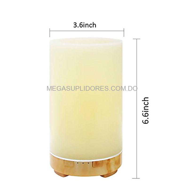 Aromatizador Humidificador y Difusor de Aroma con Lampara LED de Colores | Ambientador con Luz