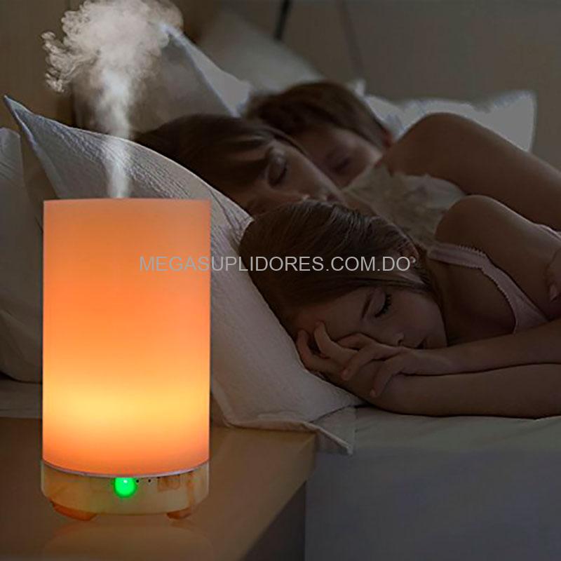 Aromatizador Humidificador y Difusor de Aroma con Lampara LED de Colores | Ambientador con Luz