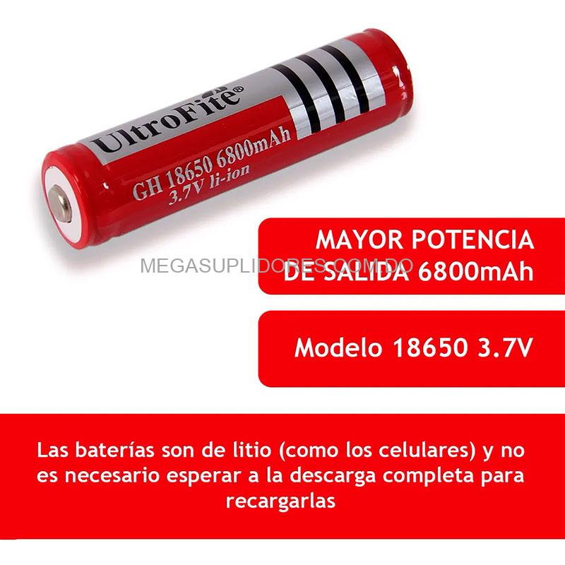 Batería Recargable | Pila Recargable 18650