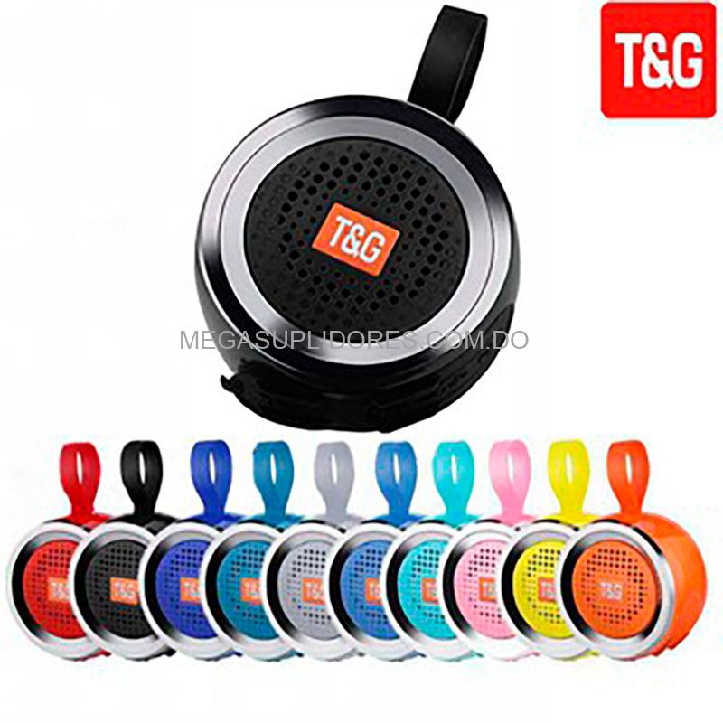 Bocina Bluetooth Portátil Resistente al Agua | Altavoz Recargable con Función de Llamada y Soporte para Memoria