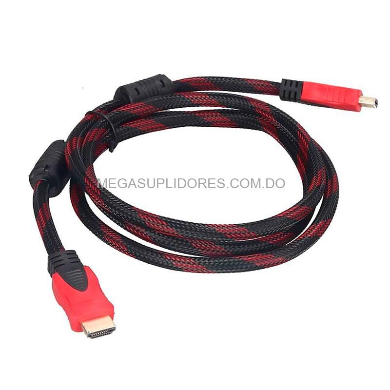 Cable HDMI 5 Pies | 1.5 Metros con Doble Filtro y Trenzado para Alta Resistencia