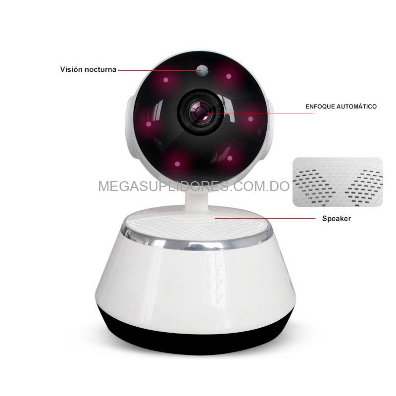 Cámara de Seguridad Wifi | IP ONVIF | Alarma de Movimiento y Sonido