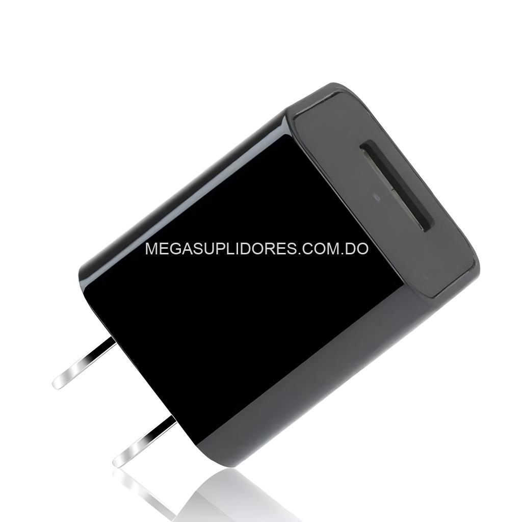 Cargador USB con Cámara Espía – Grabación HD con Micrófono y Detección de Movimiento