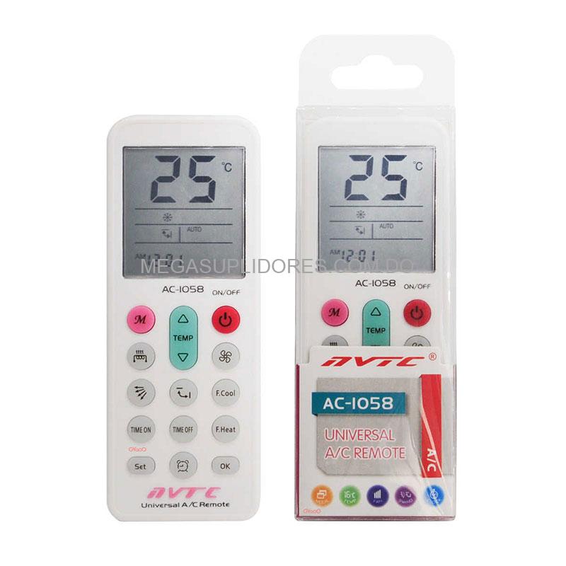 Control Remoto Universal para Aire Acondicionado | AC-1058