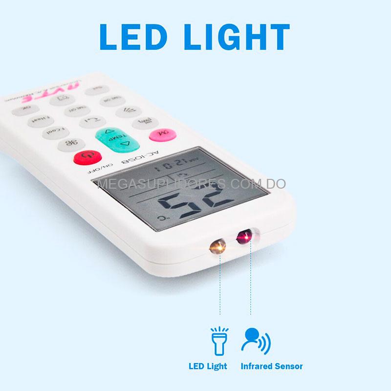 Control Remoto Universal para Aire Acondicionado | AC-1058