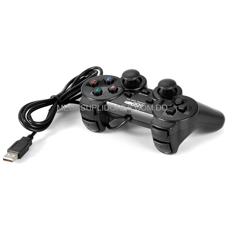 Control Alámbrico USB Joystick Universal para PC | GAMEPAD