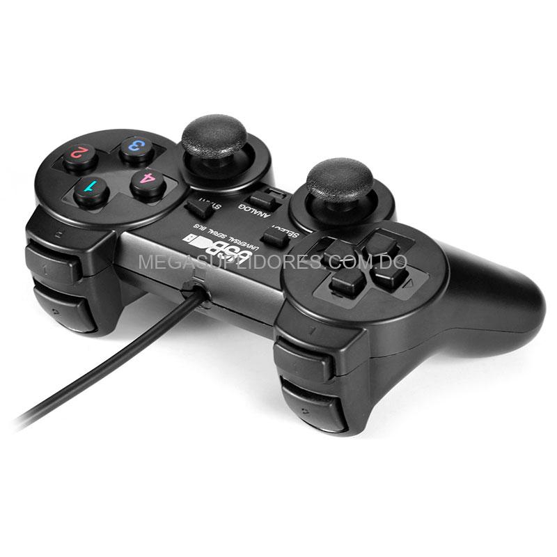 Control Alámbrico USB Joystick Universal para PC | GAMEPAD