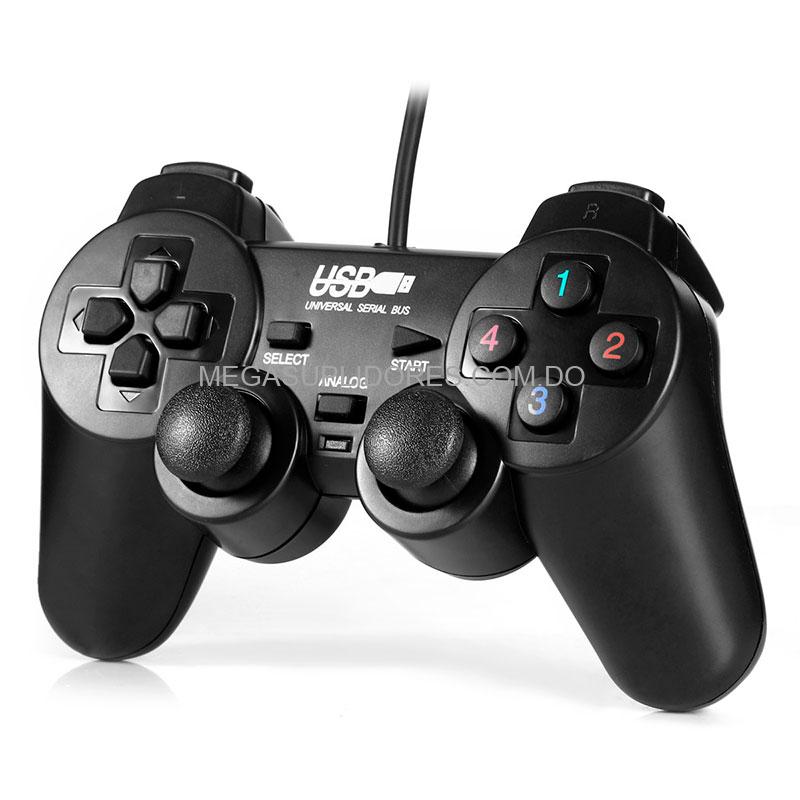 Control Alámbrico USB Joystick Universal para PC | GAMEPAD