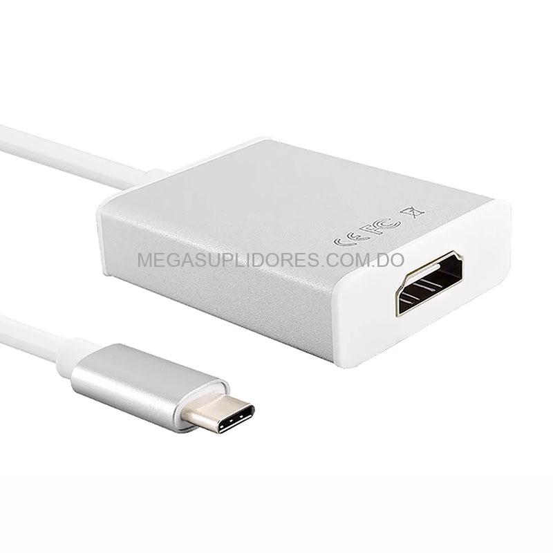 Convertidor USB TIPO C 3.1 A HDMI para Celulares | Mac | Laptops