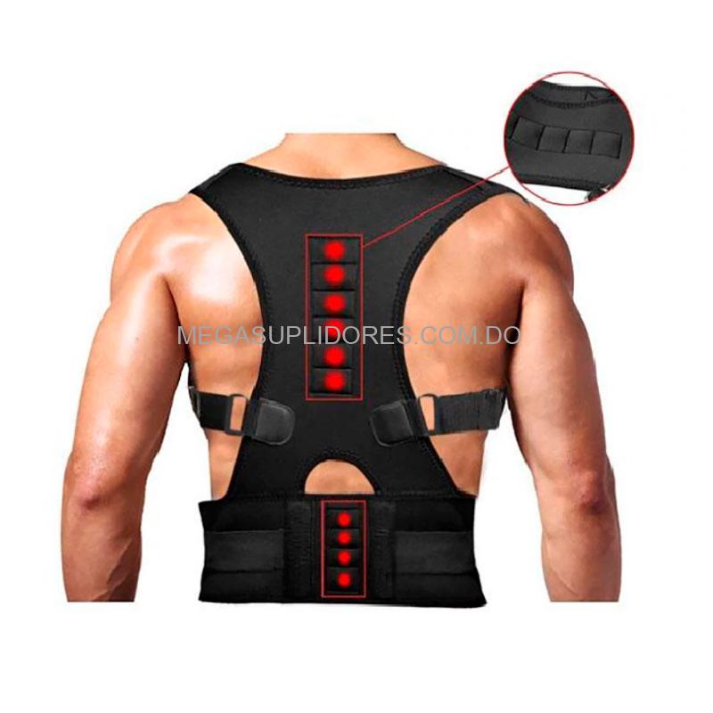 Corrector de Postura Magnético Mejora la Columna | Faja para la Espalda
