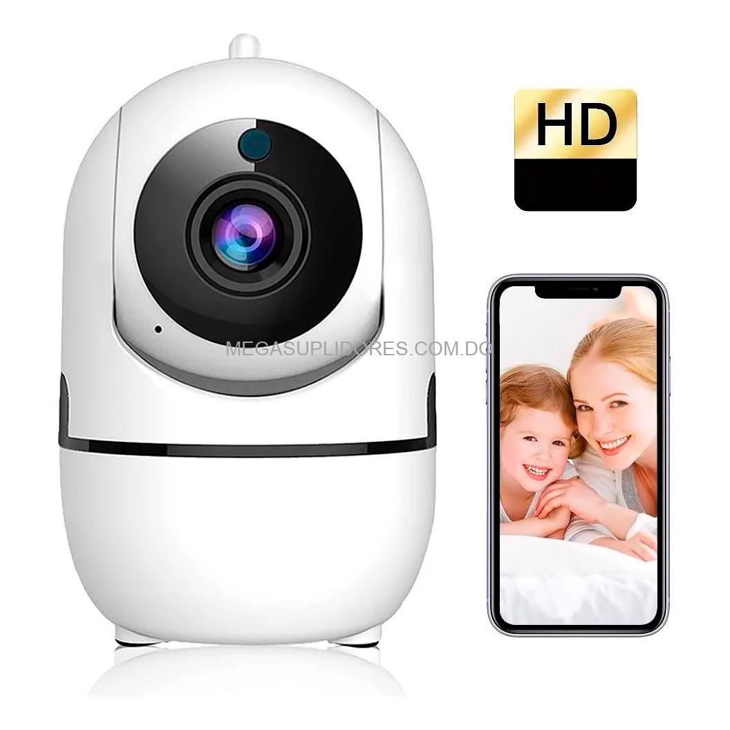 Cámara de Seguridad Wifi con Seguimiento de Movimiento | Alarma de Sonido | Visión Nocturna
