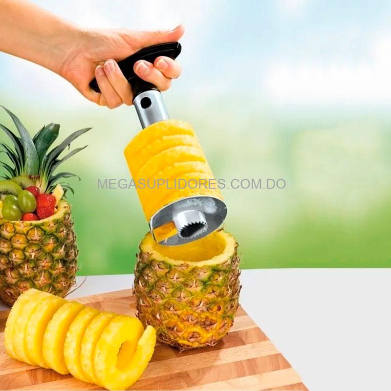 Cortador Rebanador de Piña | Pelador Despulpador en Espiral Metálico