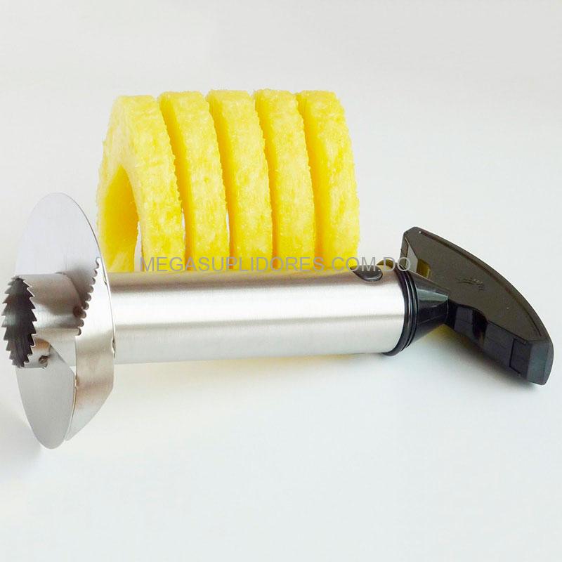 Cortador Rebanador de Piña | Pelador Despulpador en Espiral Metálico