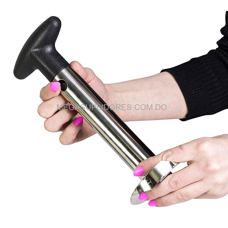 Cortador Rebanador de Piña | Pelador Despulpador en Espiral Metálico