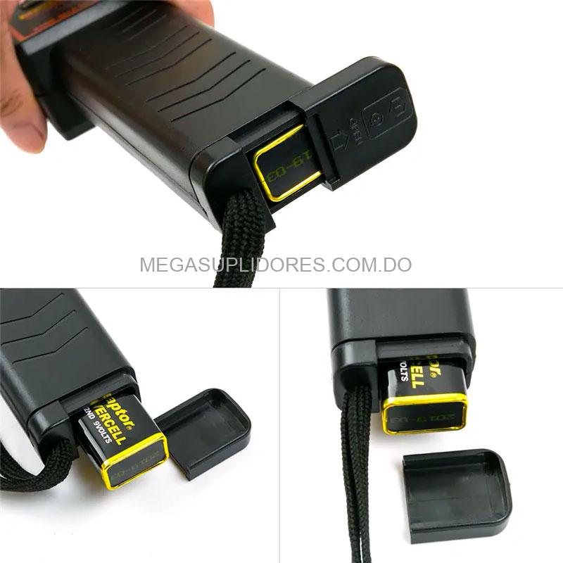 Detector de Metales Portátil para Seguridad | Escáner de Metal de Mano