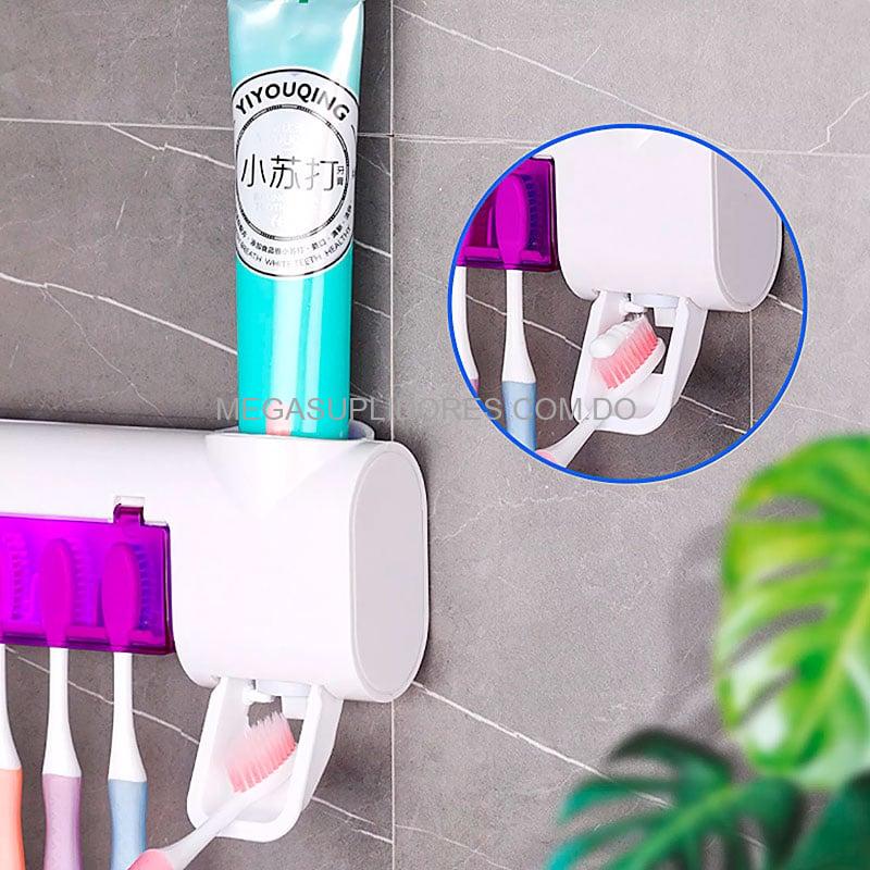 Esterilizador de Cepillos de Dientes y Dispensador de Pasta Dental