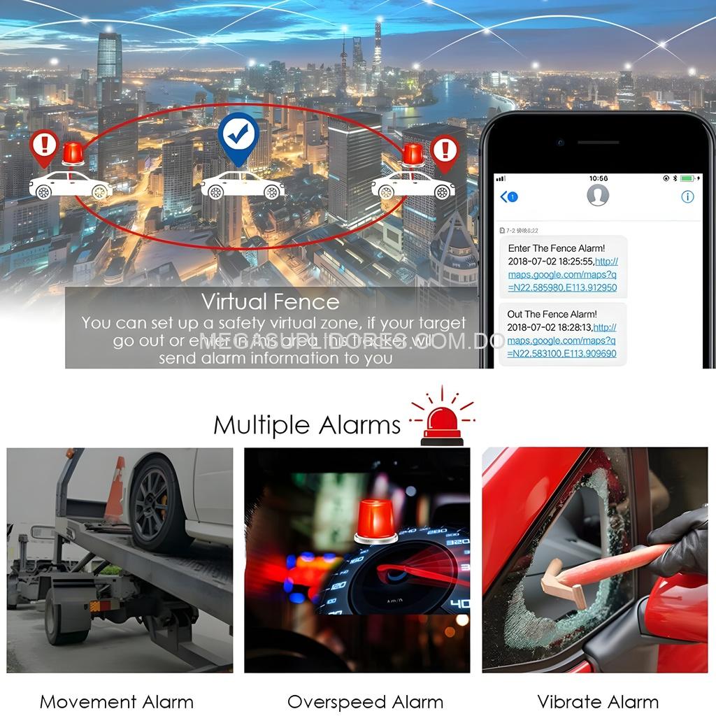 Rastreador GPS Tipo Relay – Localizador Vehicular con Apagado Remoto Seguimiento en Tiempo Real