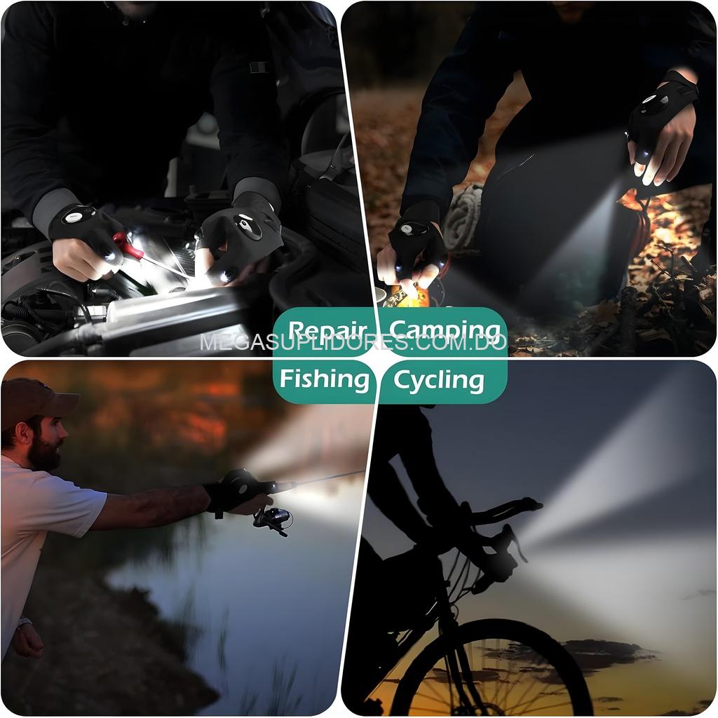 Guantes con Luz – Guantes Iluminados - Reparación - Plomería - Mecánica - Pesca