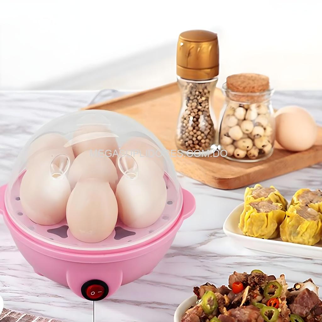 Huevera Eléctrica – Cocina hasta 7 Huevos - Hervidora Vegetales a Vapor