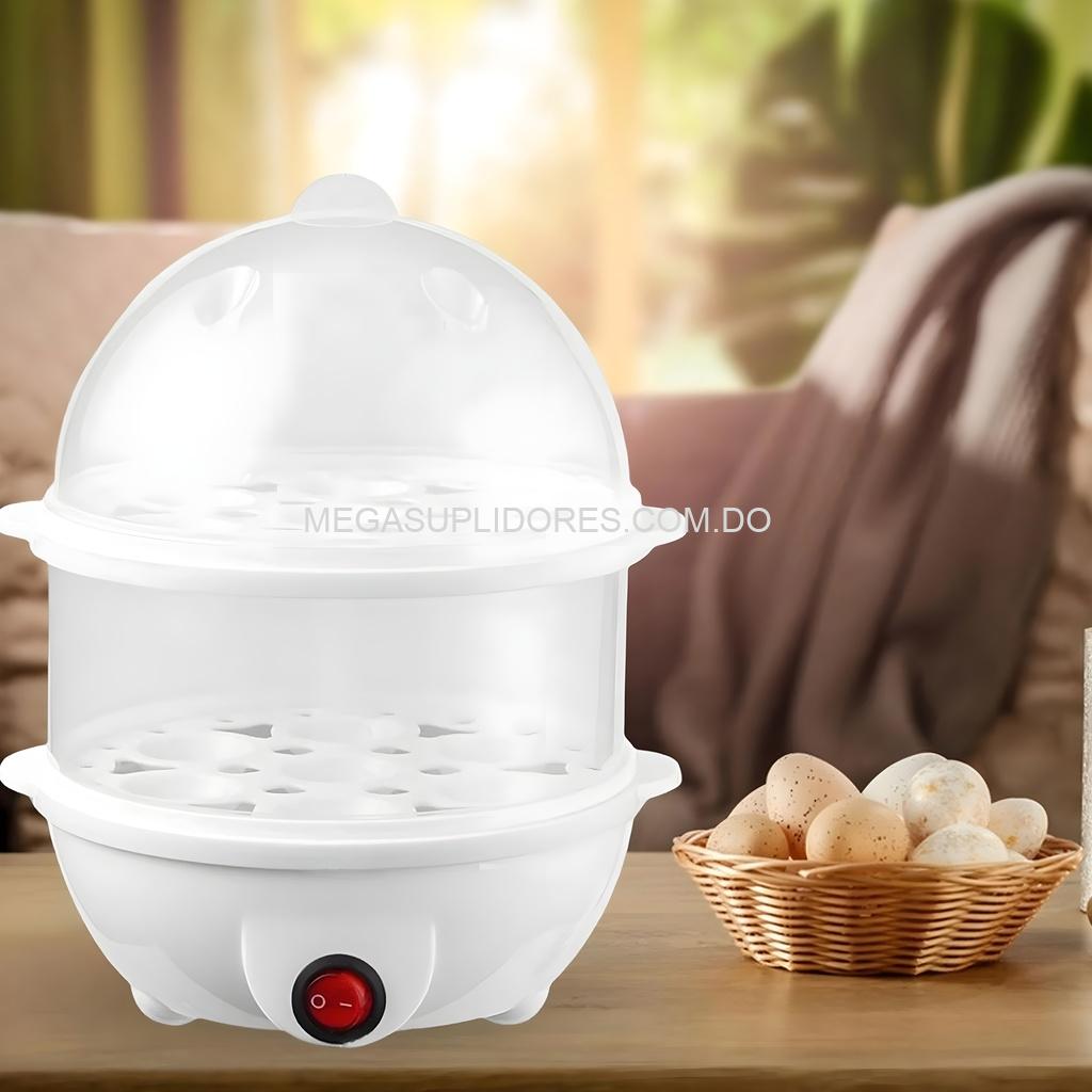 Huevera Eléctrica – Cocina hasta 7 Huevos - Hervidora Vegetales a Vapor