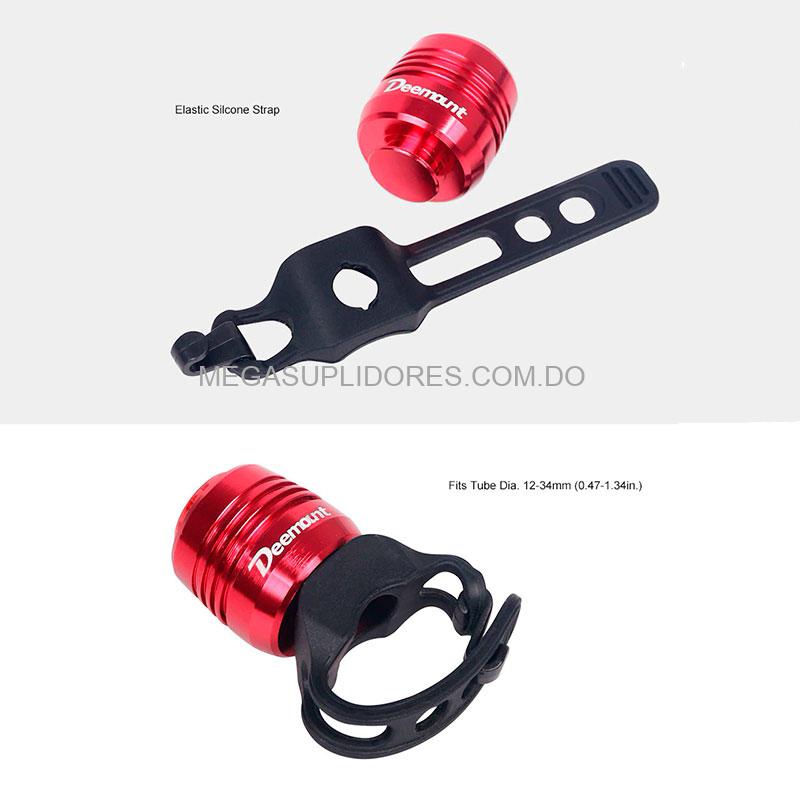 Luz Led para Bicicleta Recargable USB Impermeable Linterna Casco