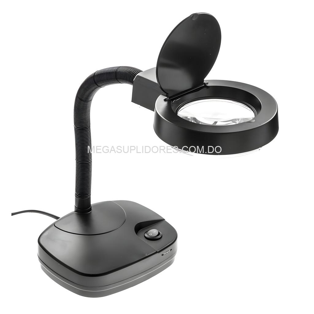 Lupa de Aumento con Lámpara LED – Luz Ajustable y Cuello Flexible