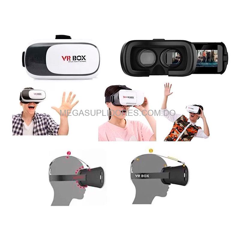 Lentes Realidad Virtual 3D | Gafa VR Box 2.0 para Celulares iPhone y Android