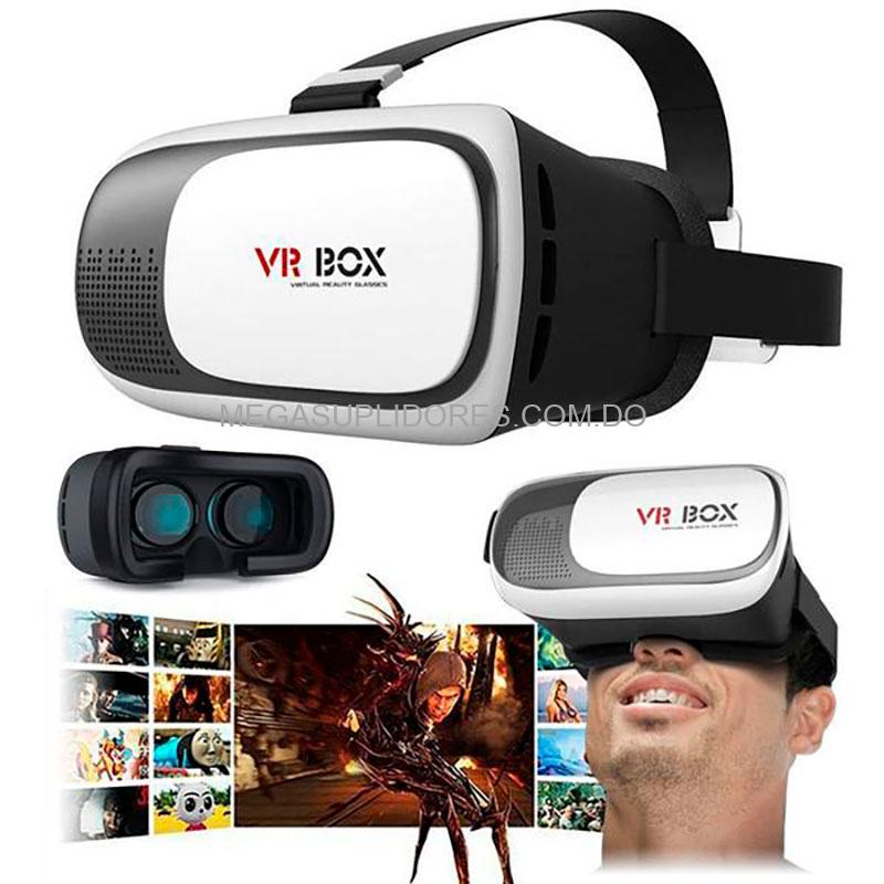Lentes Realidad Virtual 3D | Gafa VR Box 2.0 para Celulares iPhone y Android