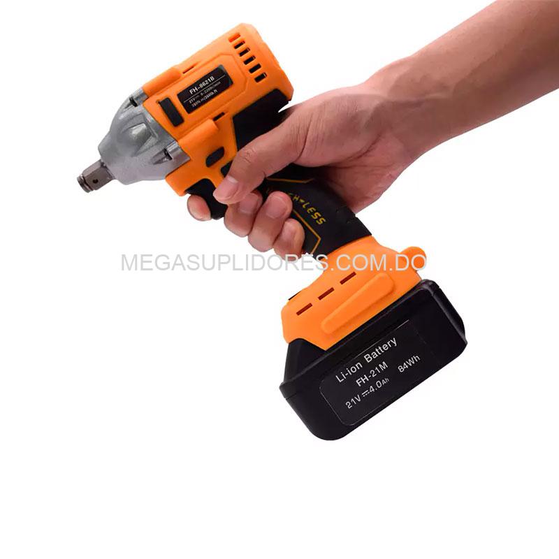 Llave de Impacto Inalámbrica | Pistola de Impacto Recargable Motor Brushless | Marca Americana