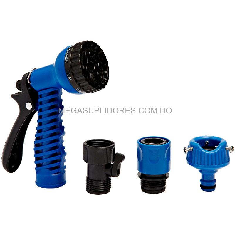 Manguera Expandible Anti-Enredos con Pistola de Presión Aspersor | 30 Metros/100 Pies| Magic Hose