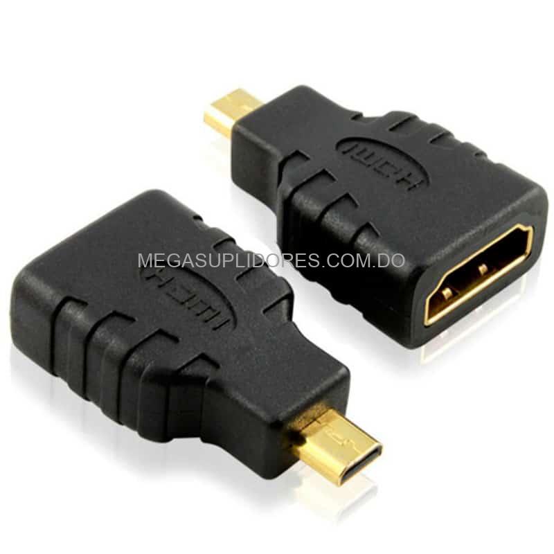 Adaptador Micro HDMI a HDMI | HDMI Hembra a Micro HDMI Macho