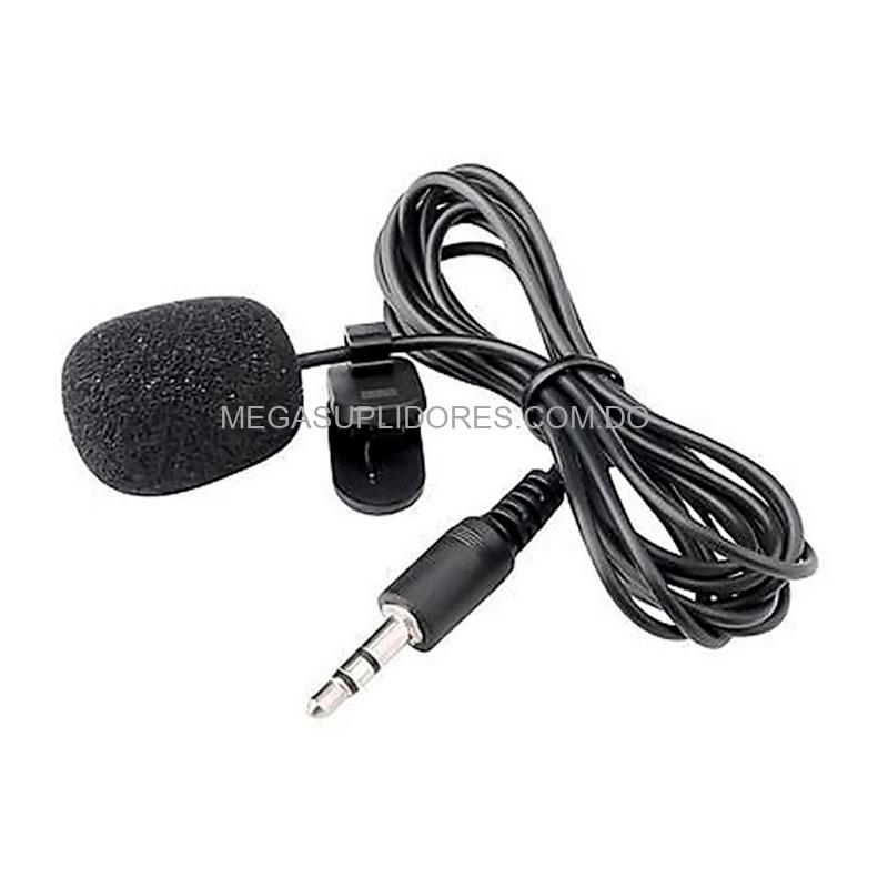 Micrófono de Solapa para Celulares 3.5Mm Lavalier