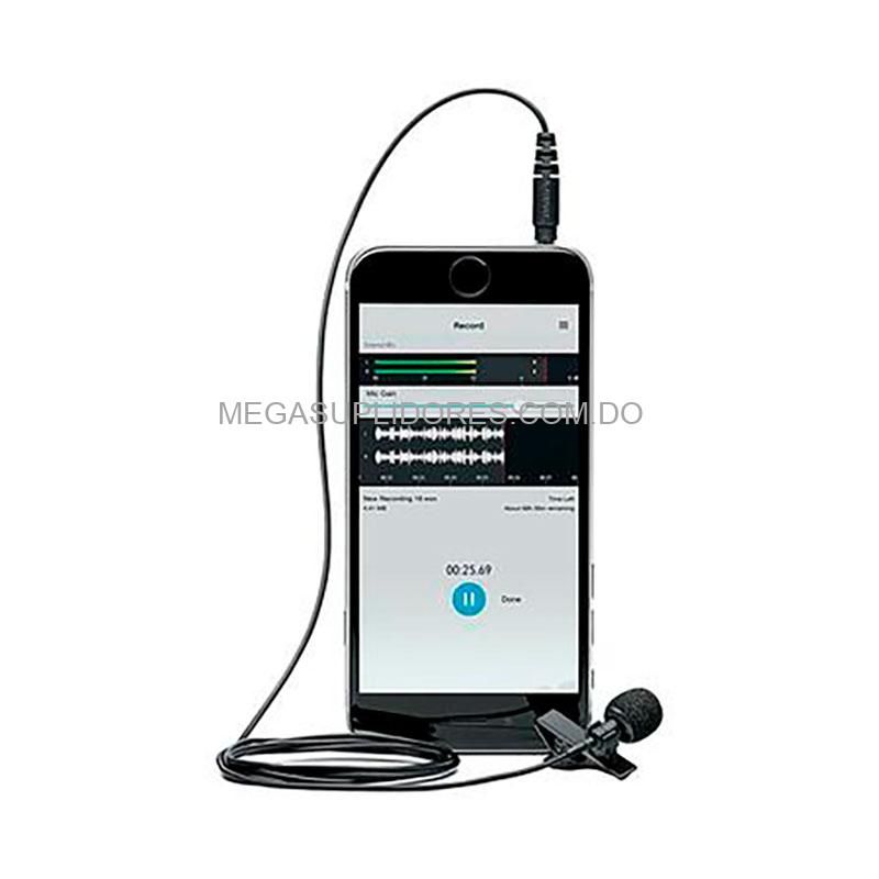 Micrófono de Solapa para Celulares 3.5Mm Lavalier