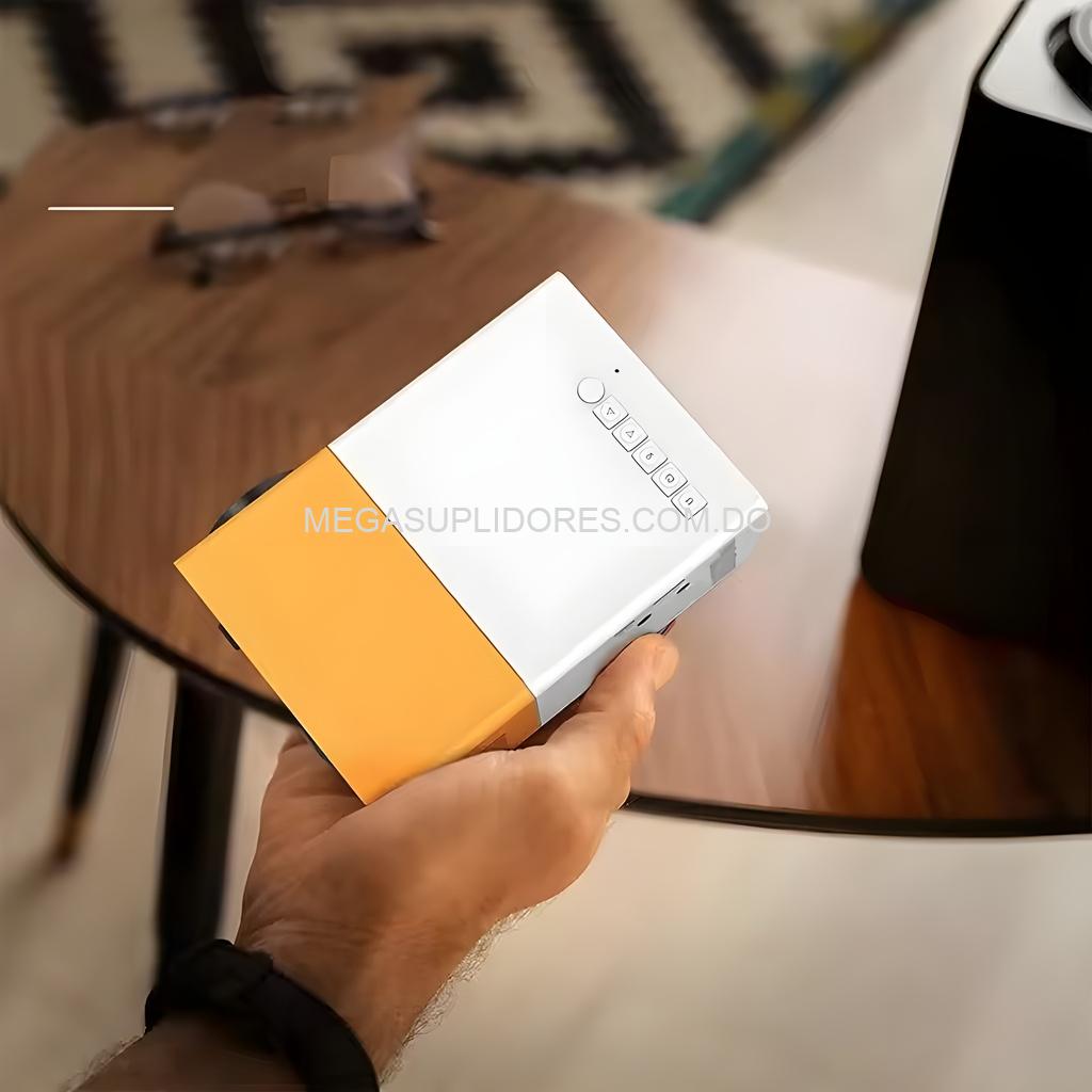 Mini Proyector LED Portátil – Compatible con USB, HDMI y AV – Ideal para Cine en Casa