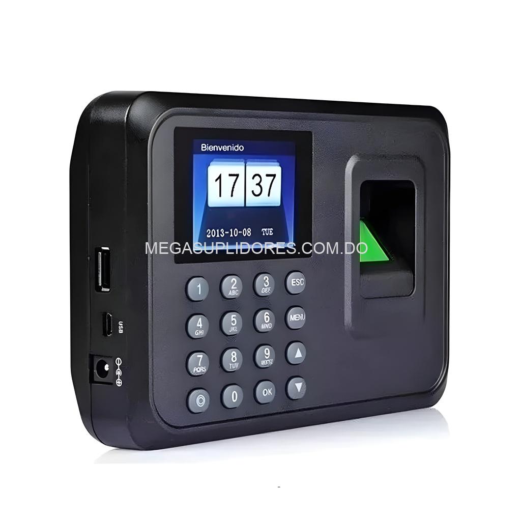 Reloj de Asistencia Ponchador con Huella Digital – Control de Entrada y Registro de Horas