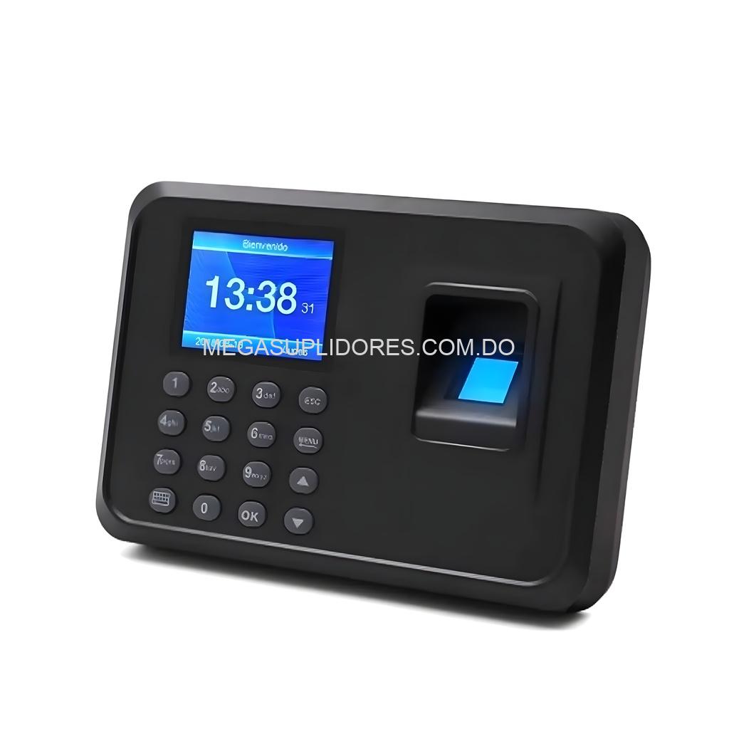 Reloj de Asistencia Ponchador con Huella Digital – Control de Entrada y Registro de Horas