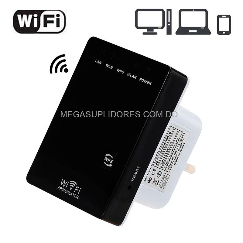 Repetidor Wifi Doble Banda 2.4Ghz | 5.0Ghz | Puerto RJ45 Ethernet y WLAN | 750Mbs