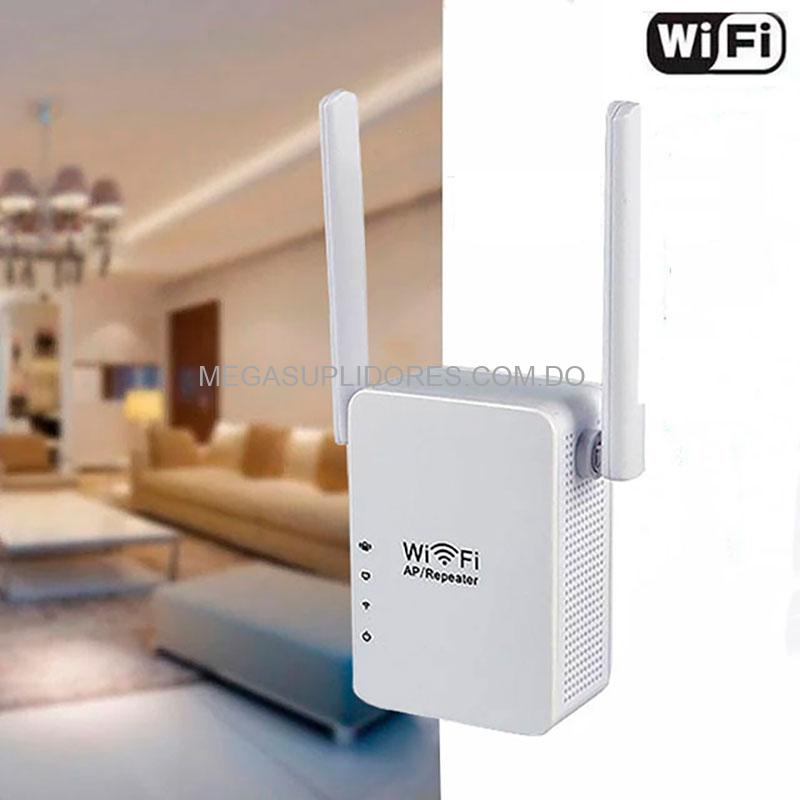 Repetidor Wifi | Amplificador Wifi Doble Antena con Puerto RJ45