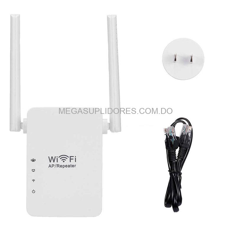 Repetidor Wifi | Amplificador Wifi Doble Antena con Puerto RJ45