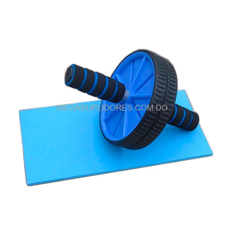 Rueda Abdominal Rodillo + Tapete Para Ejercicio Tonificador