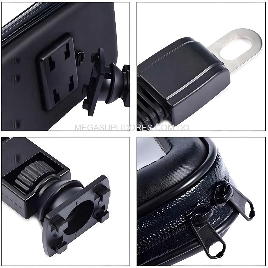 Soporte Cover Impermeable para Moto – Case Sujetador de Celular Resistente al Agua